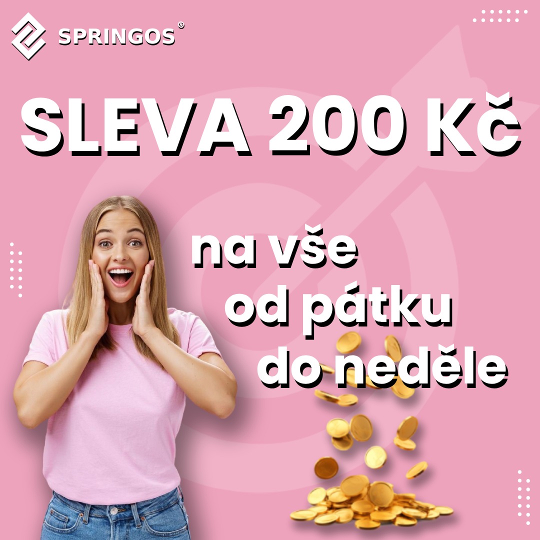 Sleva 200 Kč na vše!
